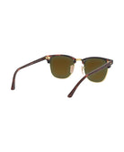 Ray Ban Clubmaster Sunglasses SandHavana GreyMirror Rimless