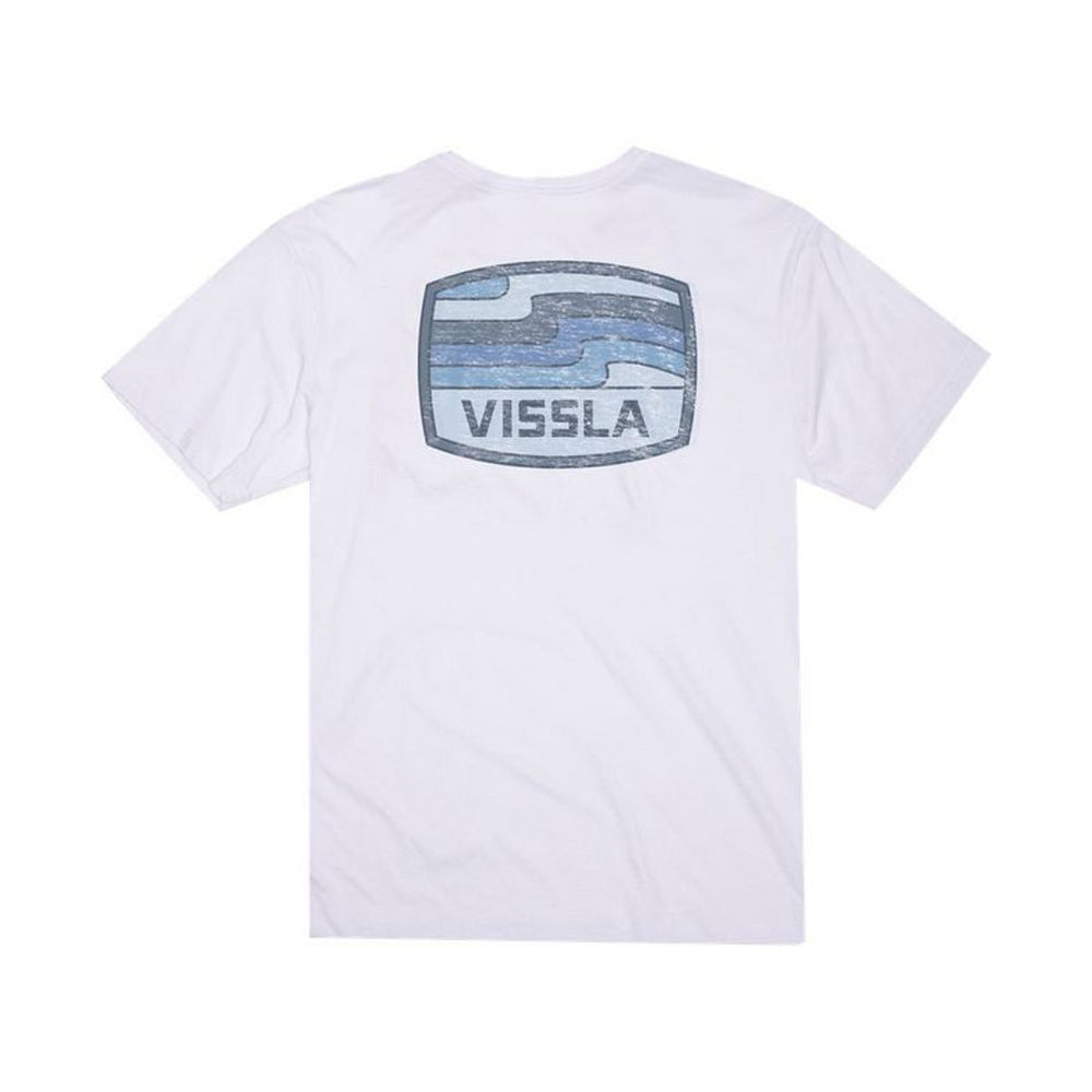 Vissla Wave Badge SS Tee White XL