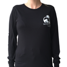 Island Water Sports Script L/S Tee Black-White XL
