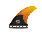 Futures Fins Mayhem 3.0 Honeycomb-Carbon Thruster Fin Set Orange S