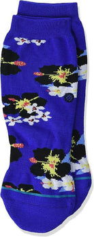 Stance Kids Digital Floral Crew Sock COB-CobaltBlue L