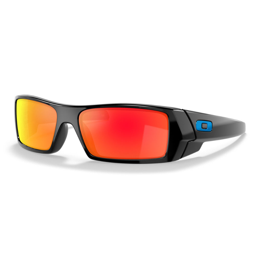 Oakley Gascan Polarized Sunglasses PolishedBlack Prizm Ruby Square