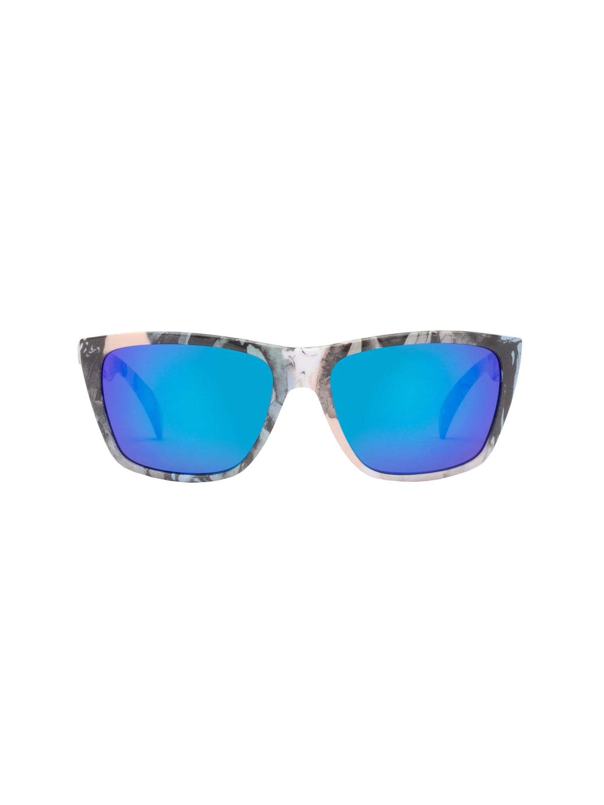 Volcom Plasm Sunglasses Skulls BlueMirror