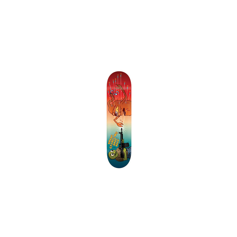 Toy Machine Skateboards Brap Deck Collins 8.38