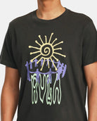 RVCA Sun Worship Tee PTK-Pirate Black S