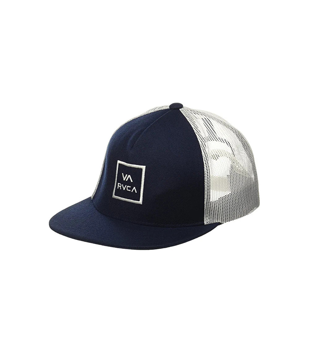 RVCA VA All The Way Trucker Hat NVW-NavyWhite OS