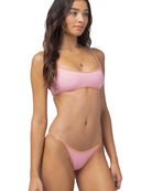 LSpace Tommy Bitsy Bikini Bottom CPT-CrystalPink/Tangy L