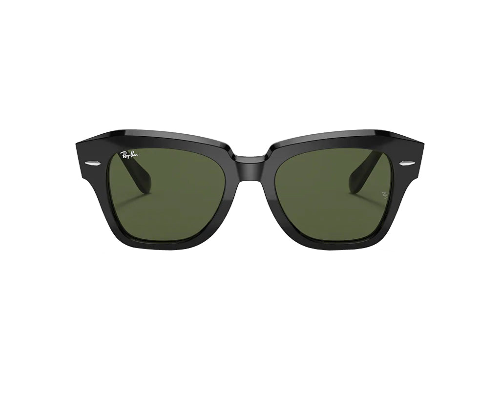 Ray Ban State Street Polarized Sunglasses Black GreenClassic