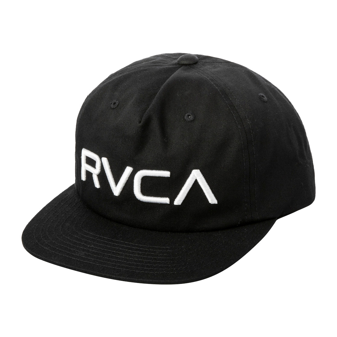 RVCA Sport Snapback Hat BLK OS