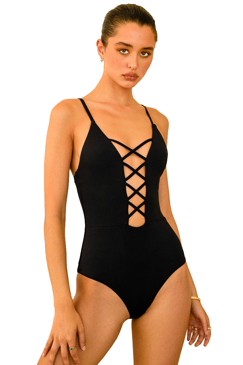 Dippin Daisy' Bliss One Piece Suit Black S