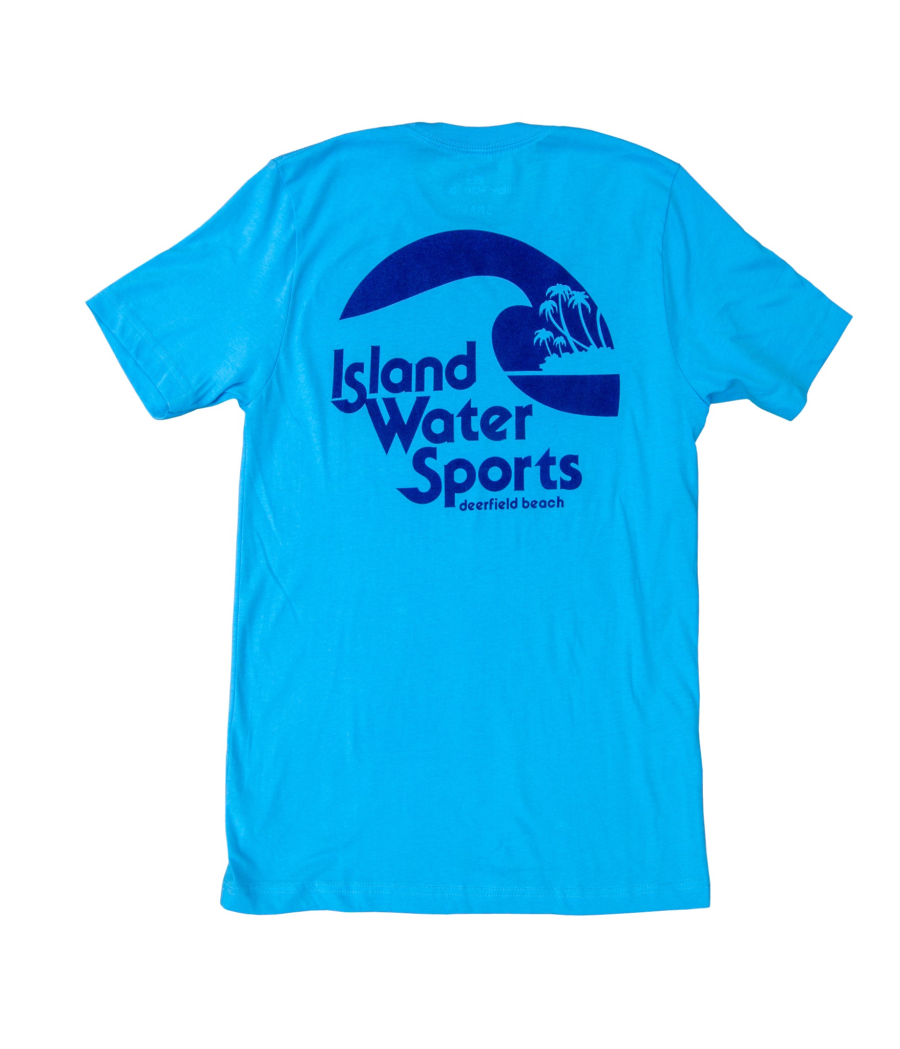 Island Water Sports Reverse Sticker S/S Tee OceanBlue/Navy XS