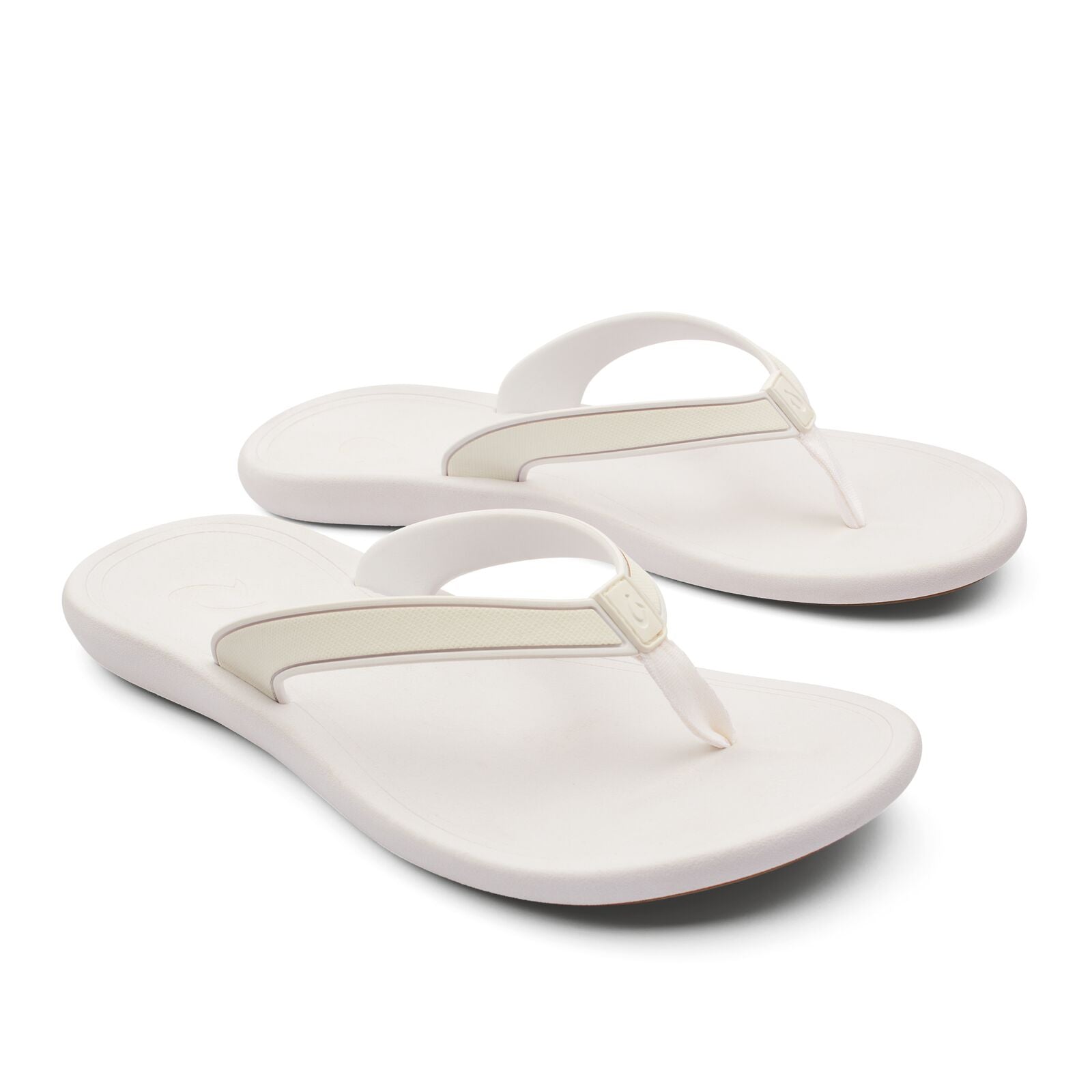 Olukai Kapehe Womens Sandal 4R4R-White-White 8