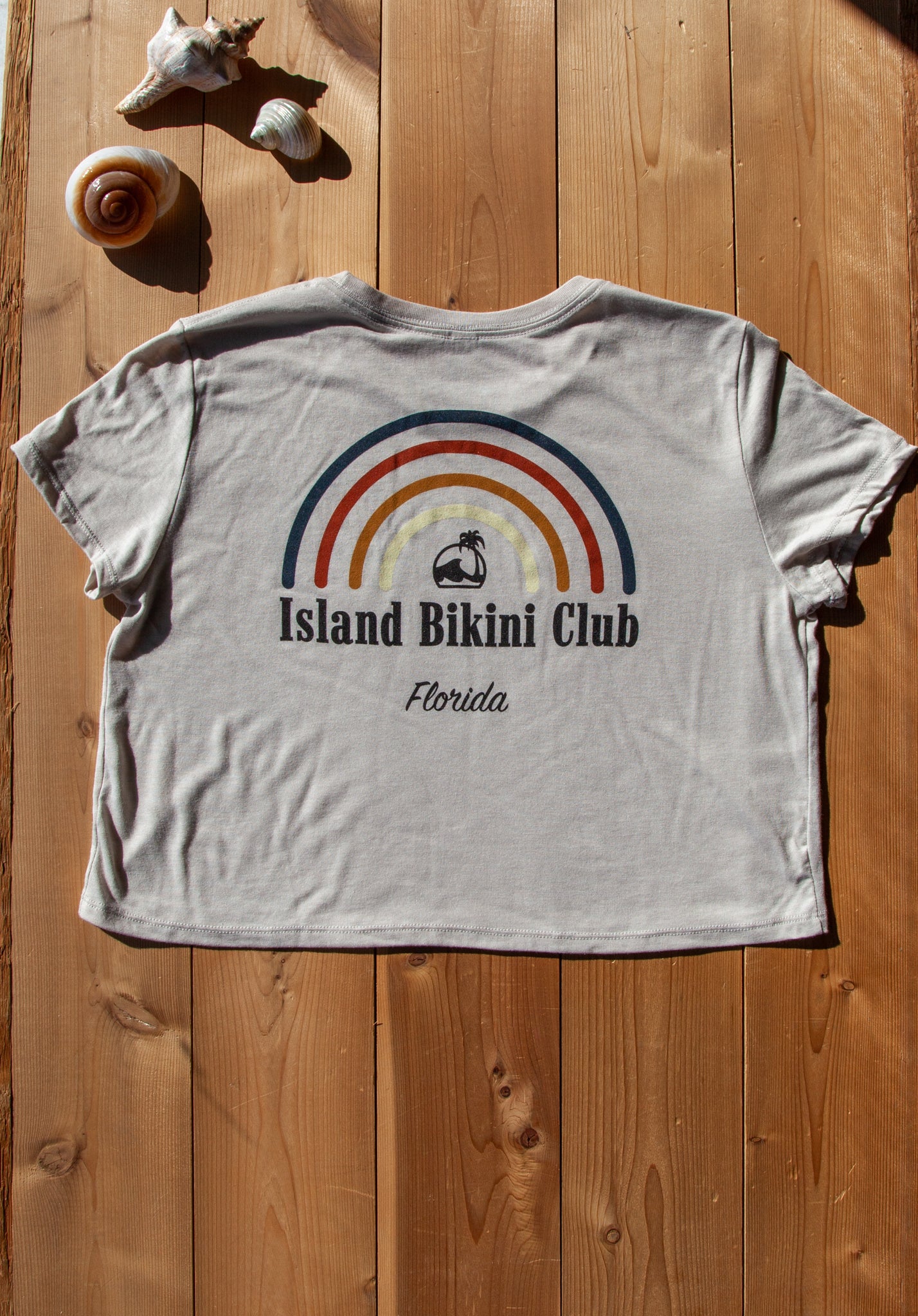 Island Bikini Club Florida Rainbow Crop