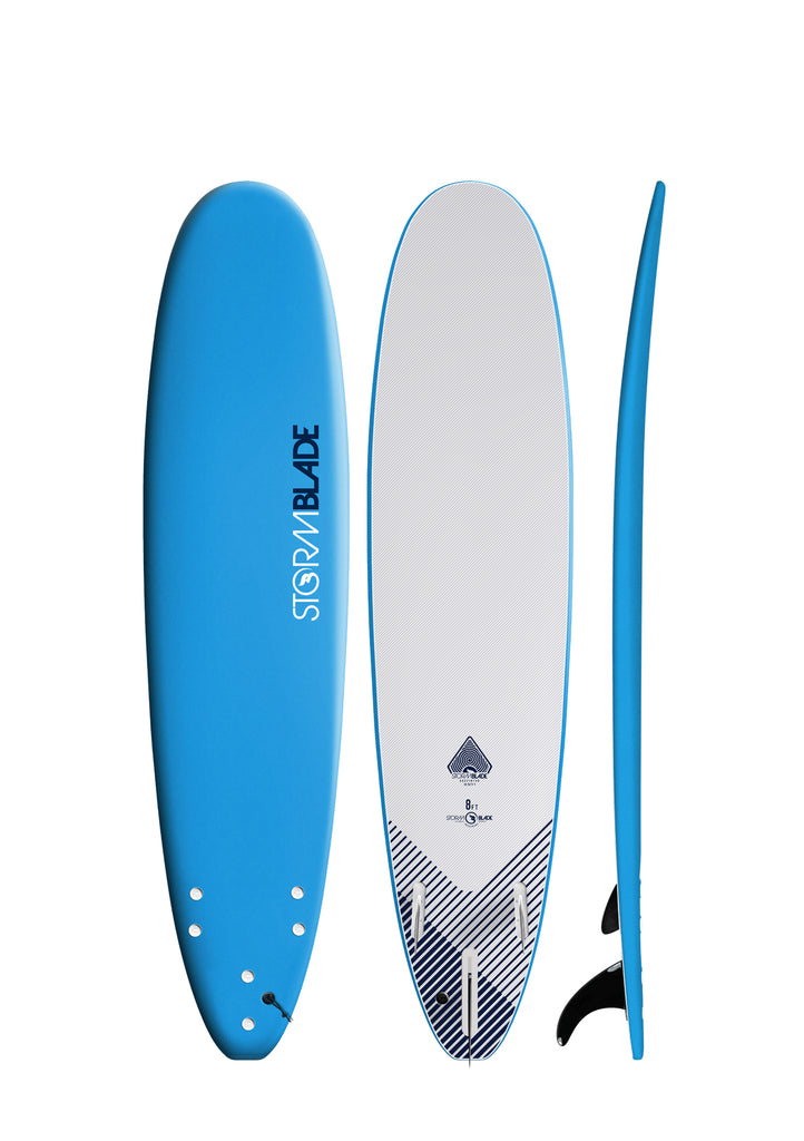 Storm Blade Classic Surfboard Azure Blue 8ft0in