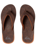 Quiksilver Carver Nubuck Youth Sandal Demitasse 10 C