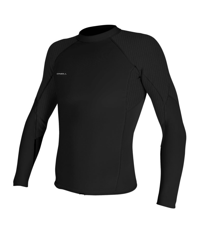 O'Neill Hyperfreak 1.5mm LS Wetsuit Jacket A00-Black-Black LT