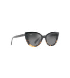 Maui Jim Blossom Polarized Sunglassses BlackTokyoTortoise Grey