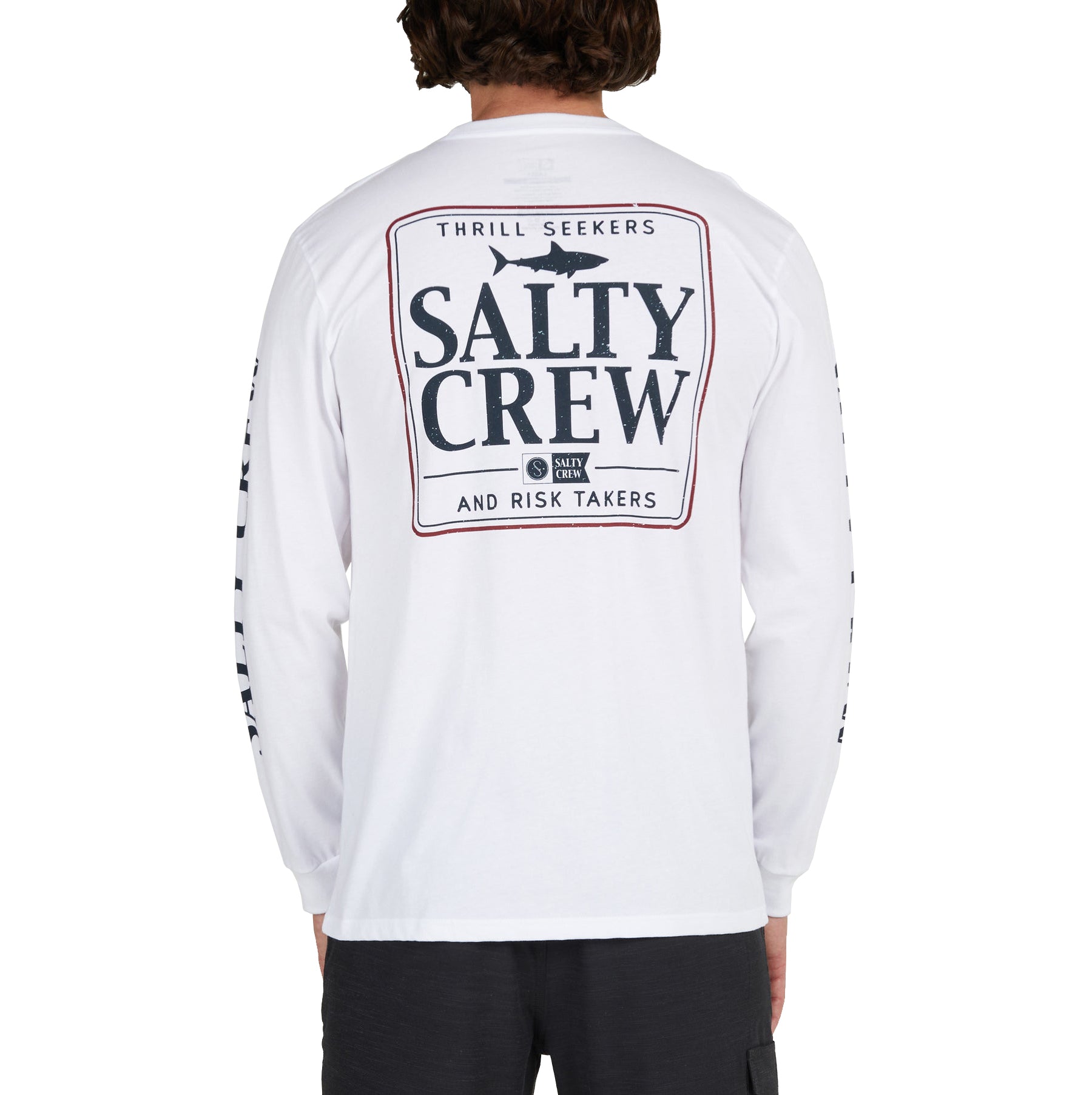 Salty Crew Coaster Premium L/S Tee White XL
