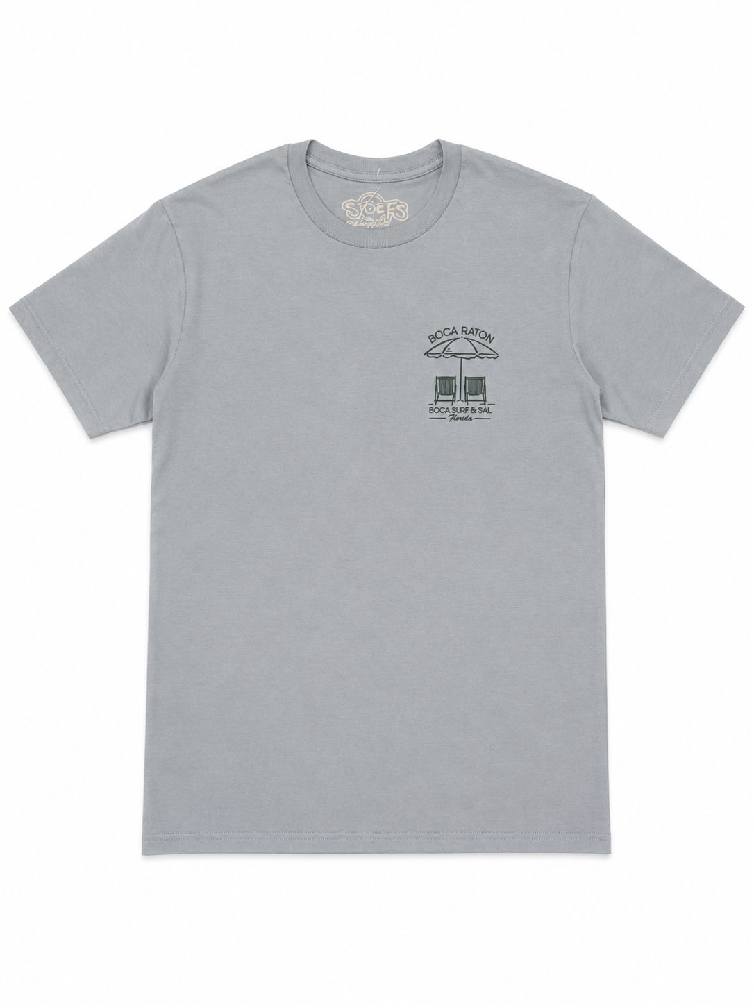 IWS Florida Beach Day SS Tee Boca-LtBLue S