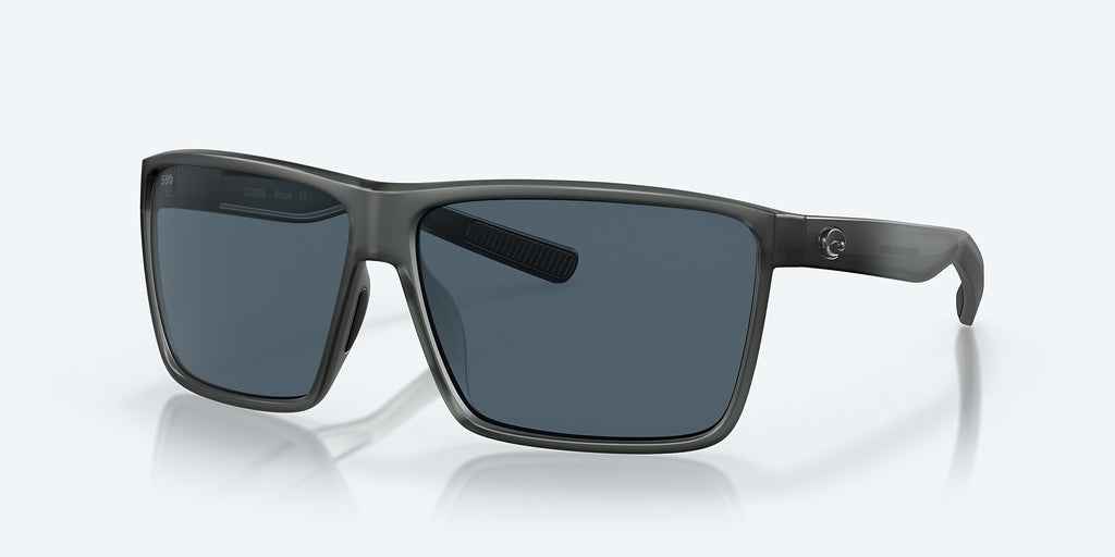 Costa Del Mar Rincon Polarized Sunglasses SmokeCrystal Gray 580P