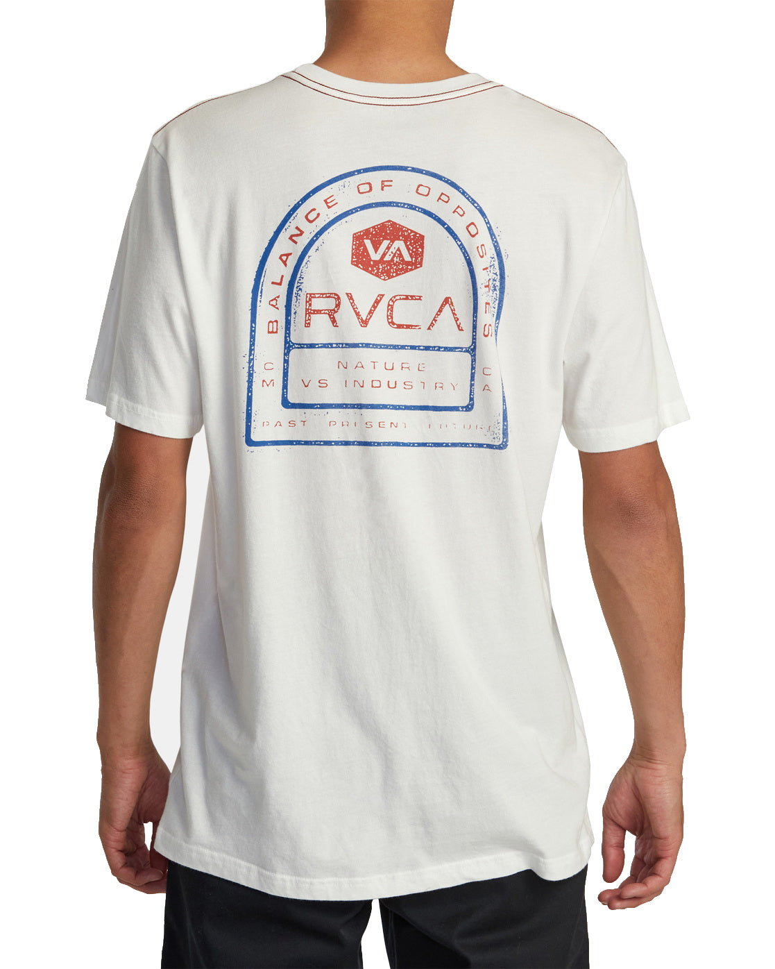 RVCA TRACT SS TEE ANW-ANTIQUE WHITE XXL