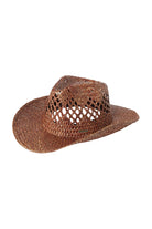 O'Neill Indio Straw Western Hat COF OS