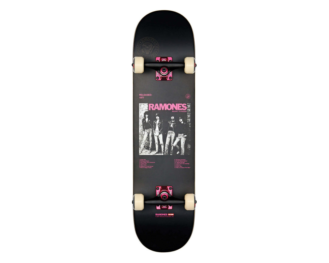 Globe Skateboards G2 Ramones Complete Rocket to Russia 8.0