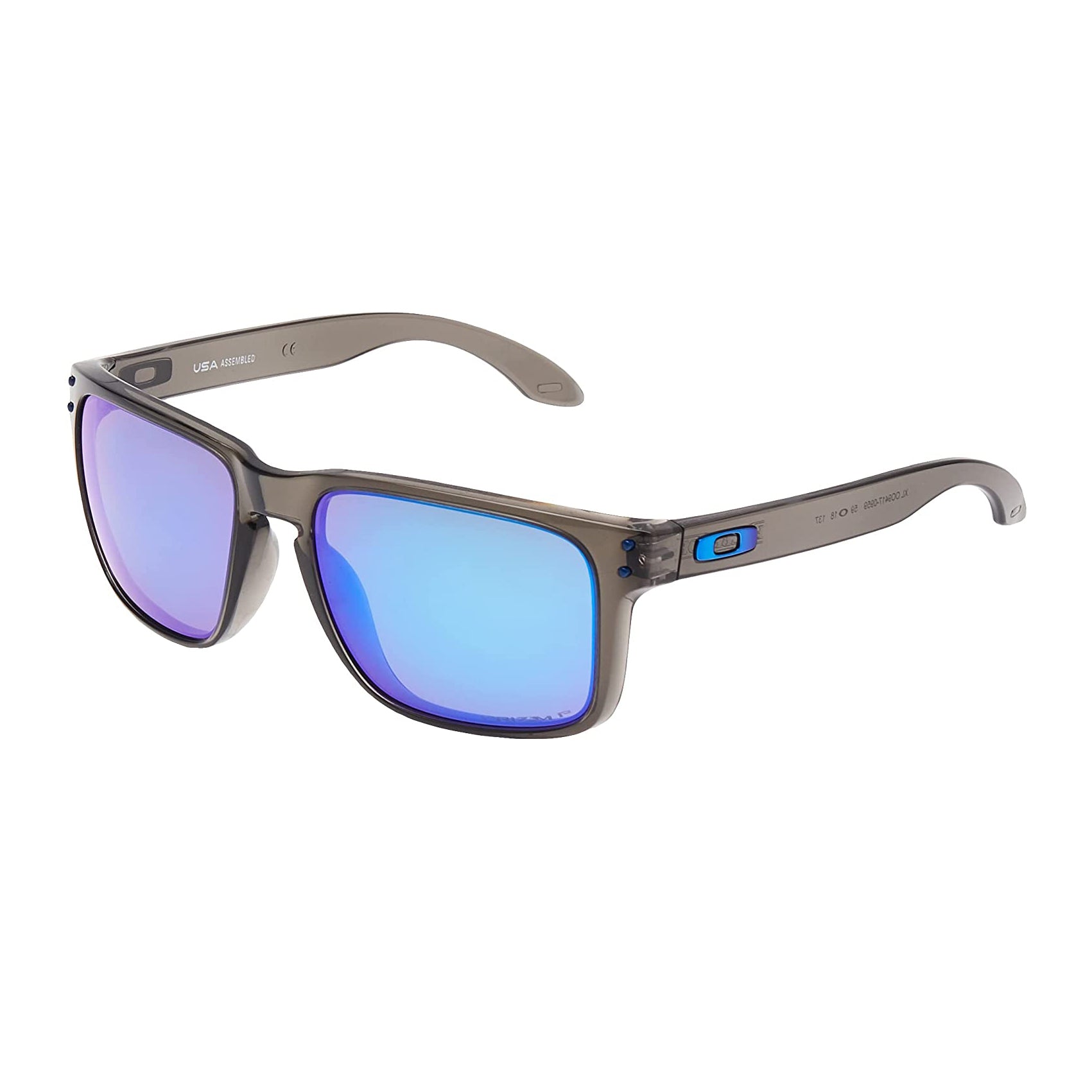 Oakley Holbrook XL Polarized Sunglasses Gray PrizmSapphireIridium Square