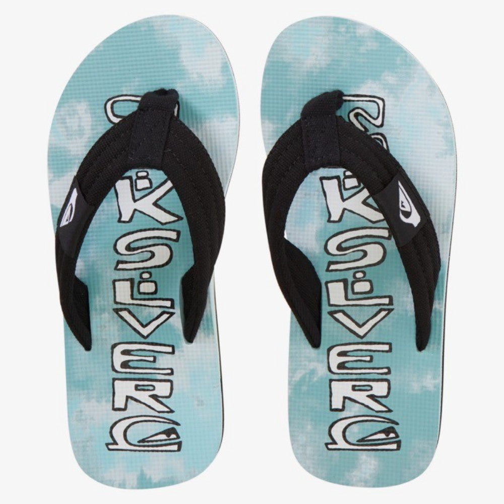 Quiksilver Molokai Layback Youth Sandal BYJ1-Blue 1 5 Y