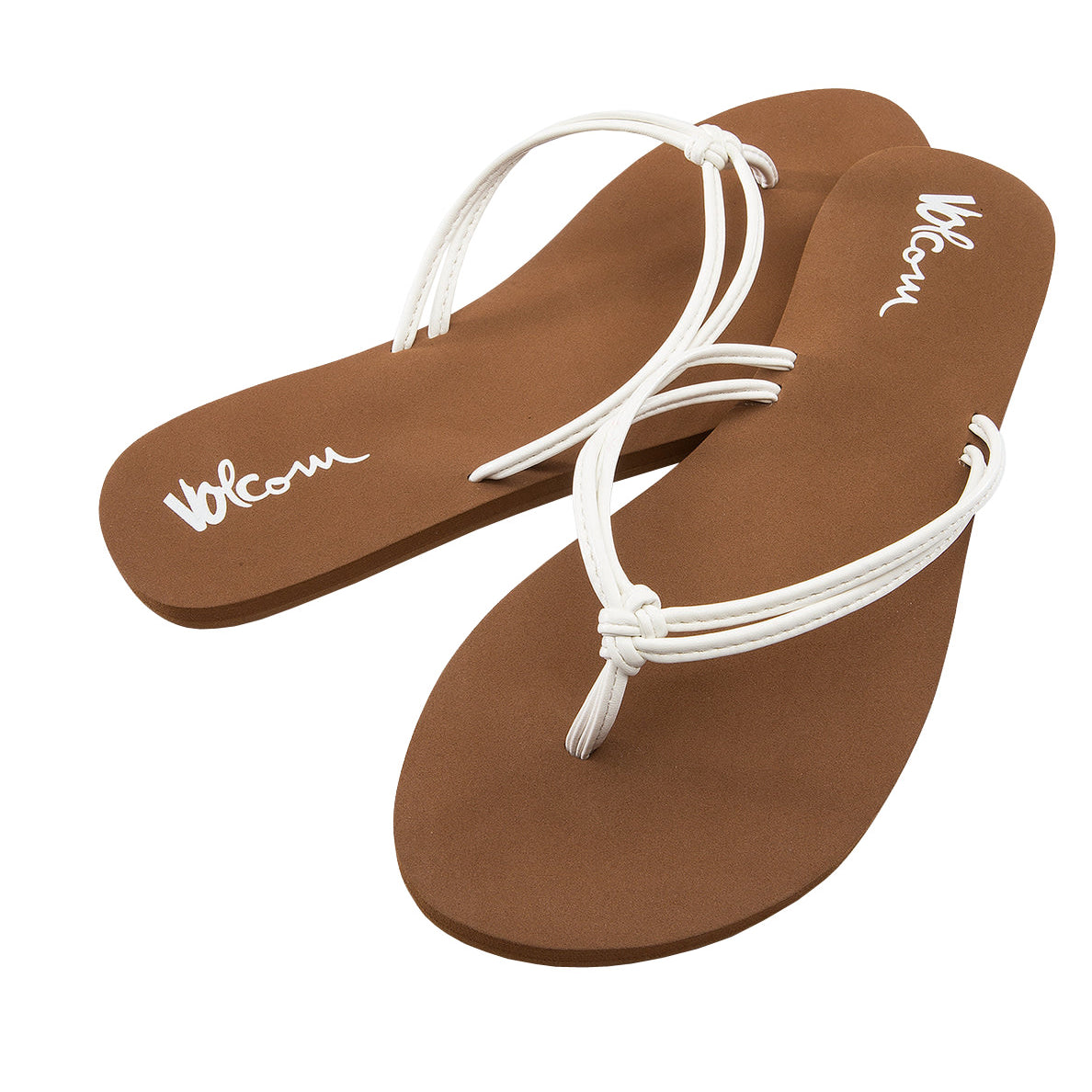 Volcom Forever and Ever 2 Womens Sandal WHT23-White 5