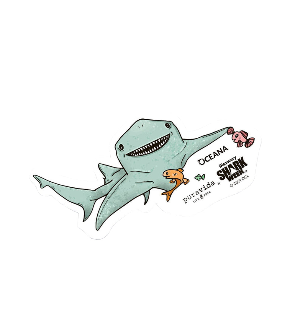 PuraVida Shark Week Sticker