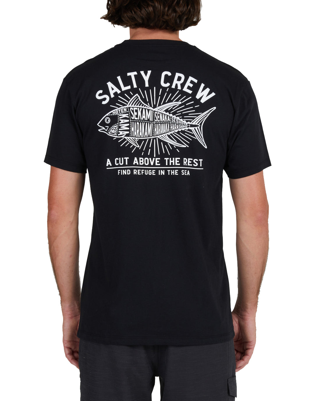 Salty Crew Cut Above SS Tee Black XXXL