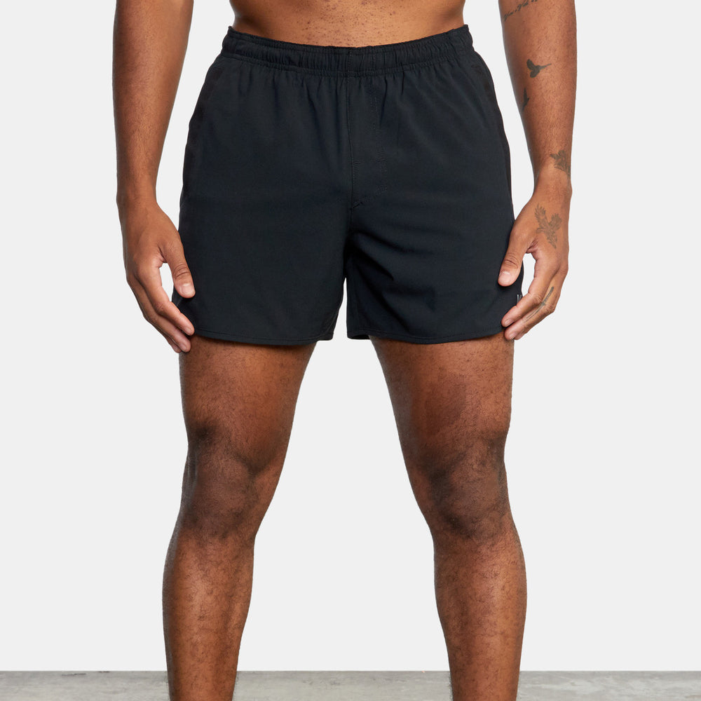 RVCA Yogger Elastic 15" Shorts BLK L