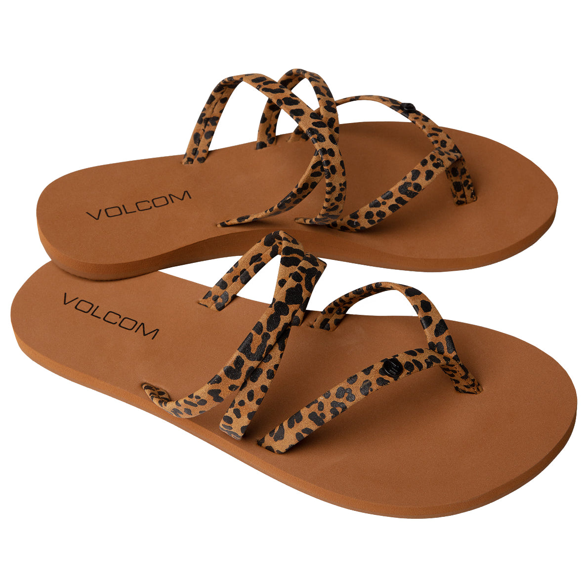 Volcom Easy Breezy 2 Womens Sandal CHE-Cheetah 5