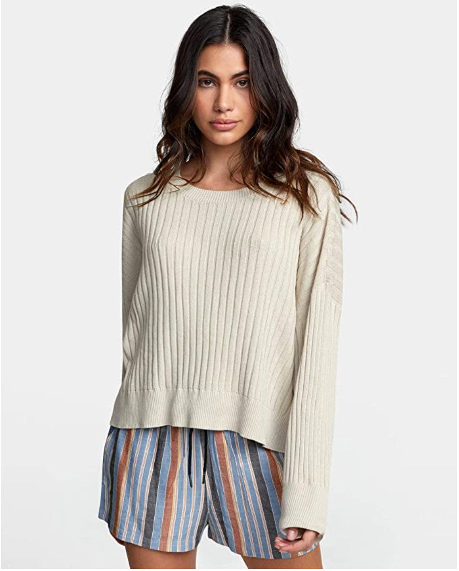 RVCA Sydney Sweater  OAT-Oatmeal L