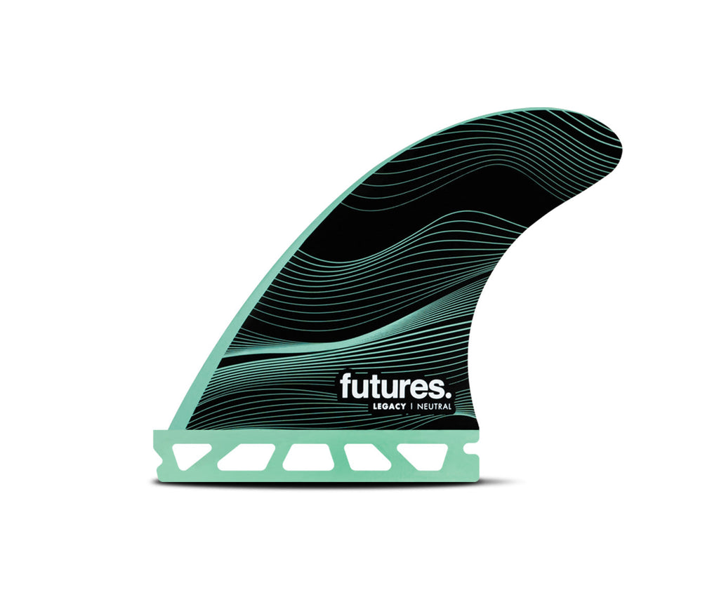 Futures Fins F4 Honeycomb Quad Fin Set Green S
