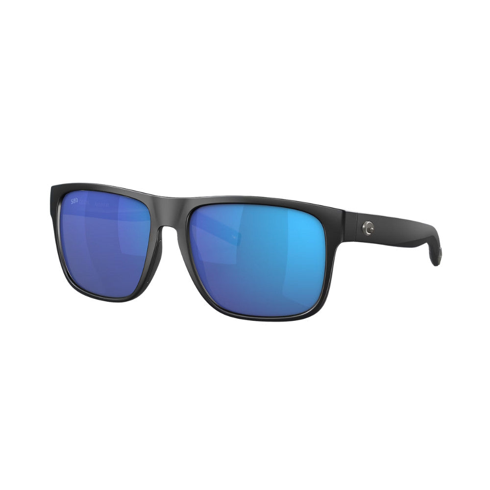 Costa Del Mar Spearo XL Sunglasses MatteBlack BlueMirror 580G