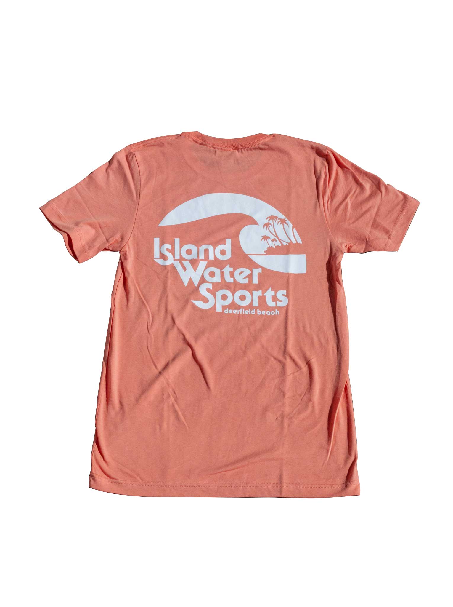 Island Water Sports Reverse Sticker S/S Tee Sunset/White S