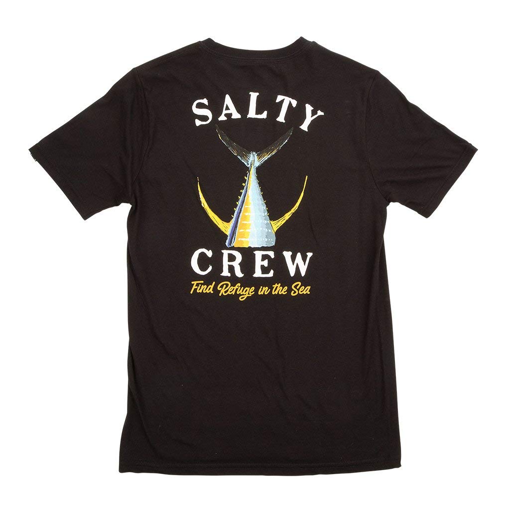 Salty Crew Fishtail Boys SS Tee  Black S