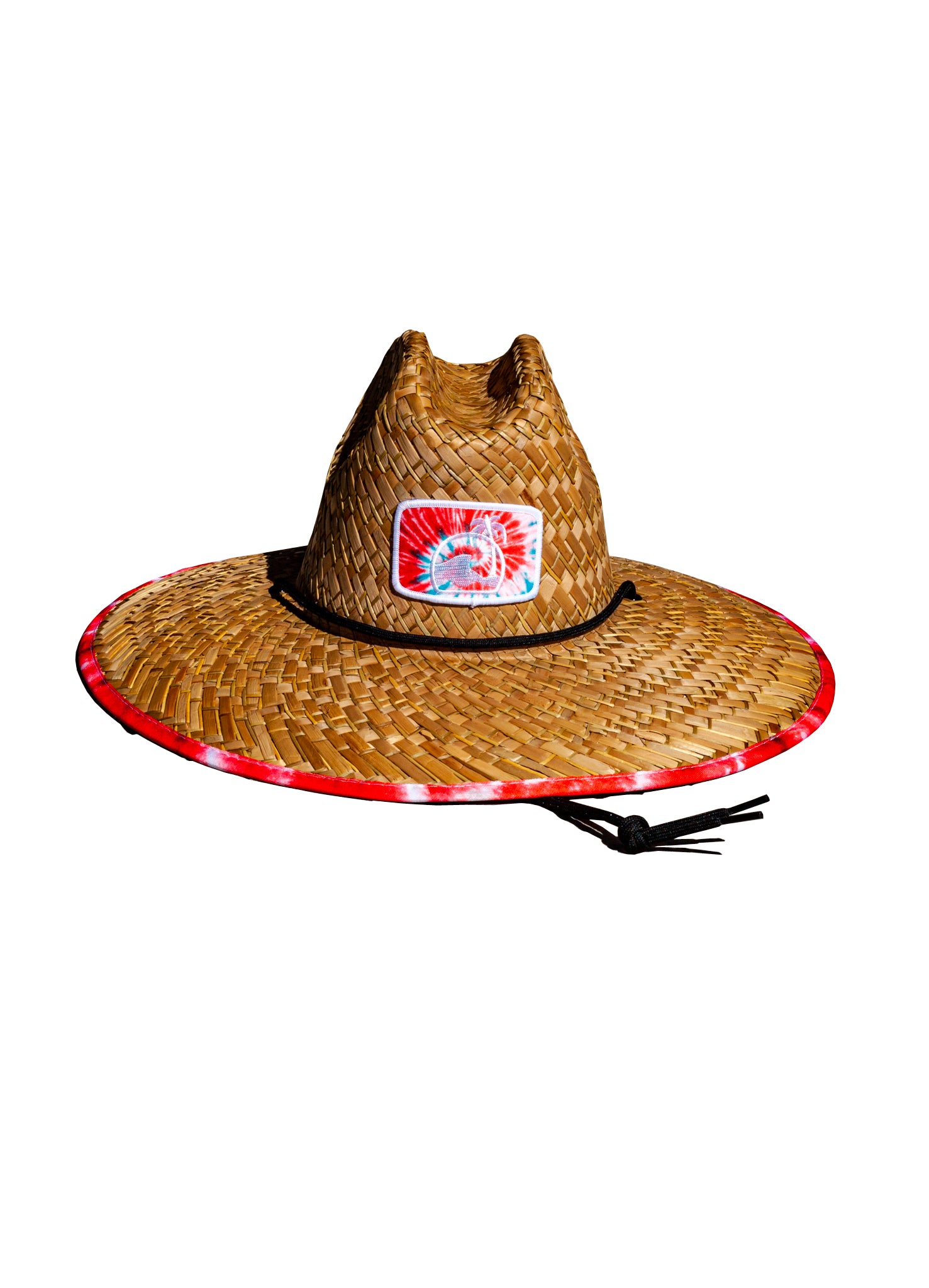 Island Water Sports Straw Hat Helix-Red L