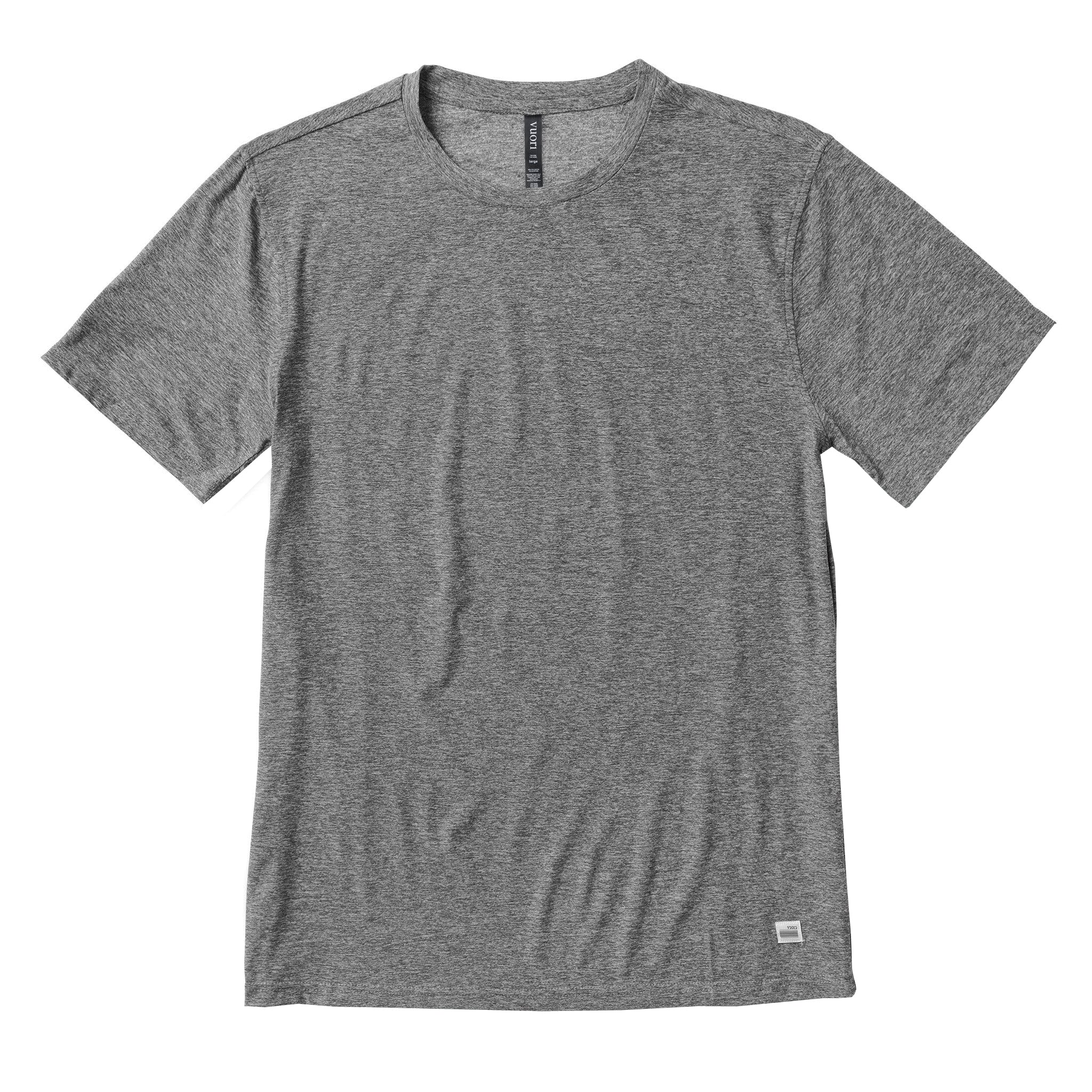 Vuori Strato SS Tech Tee HTG-HeatherGrey S