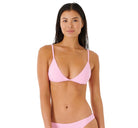 Rip Curl Premium Surf Banded Fixed Tri LIGHT PINK M