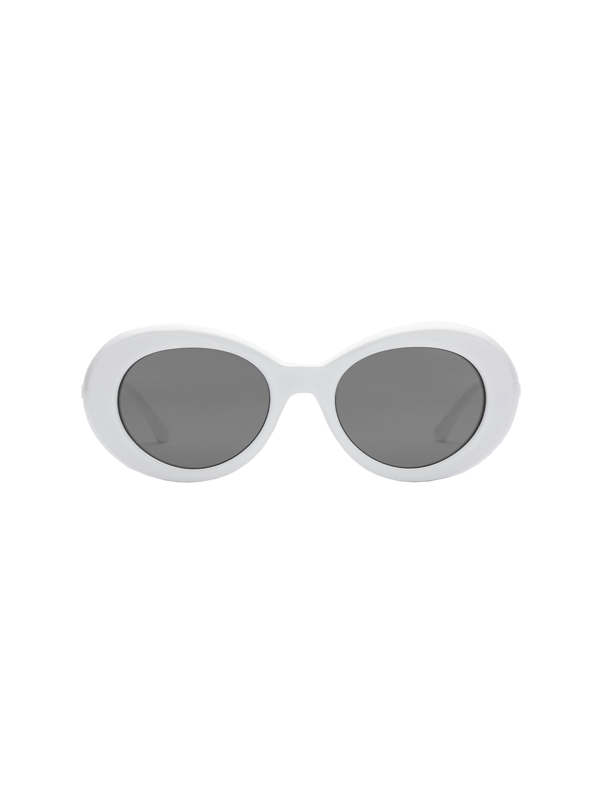 Volcom Stoned Sunglasses GlossWhite GraySilverFlash