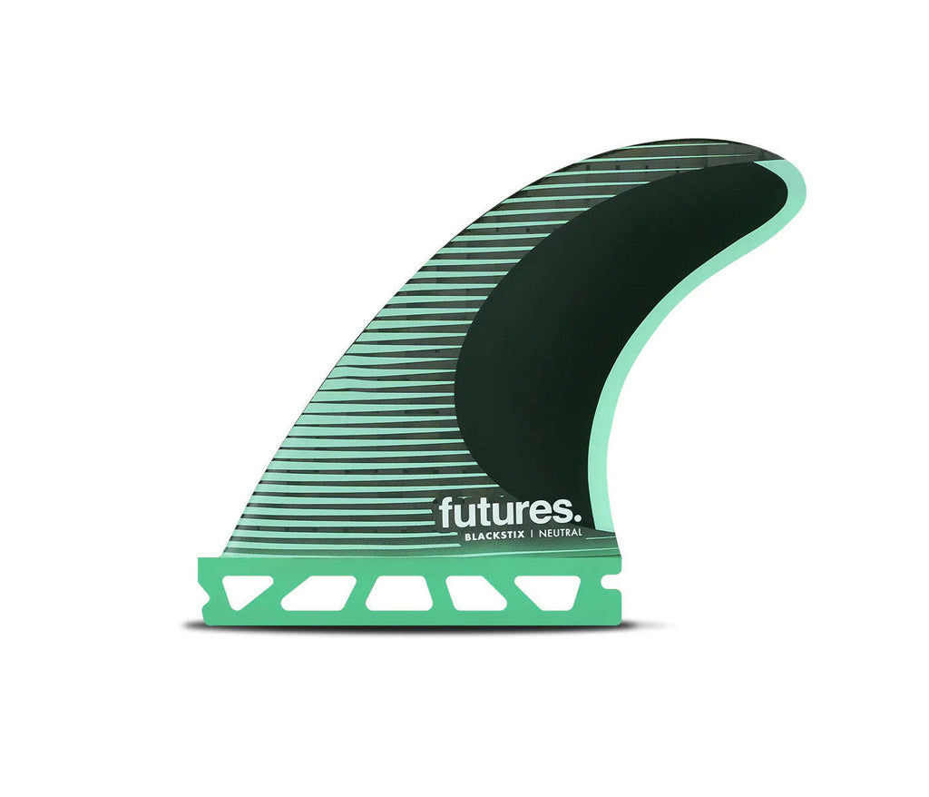 Futures Fins F4 Blackstix Thruster Set Green S