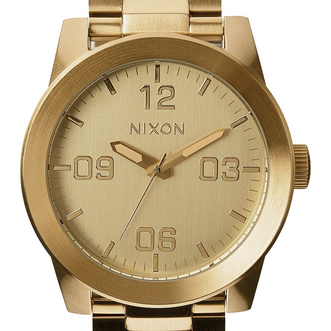 Nixon The Corporal SS Watch All Gold