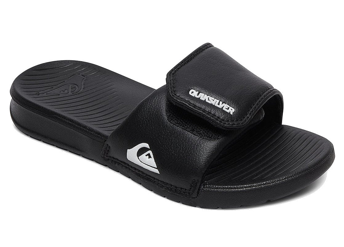 Quiksilver Bright Coast Adjust Boys Sandal XKWK-Black-White-Black 5 Y