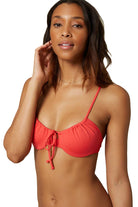 O'Neill Avalon Saltwater Solids Underwire Top RED L