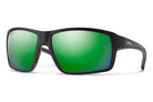 Smith Hookshot Polarized Sunglasses MatteBlack GreenMirror Chromapop