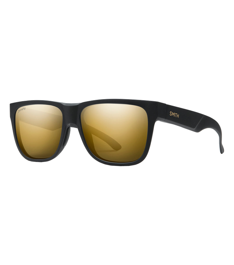 Smith Lowdown 2 Polarized Sunglasses MatteBlackGold BlackGold Chromapop