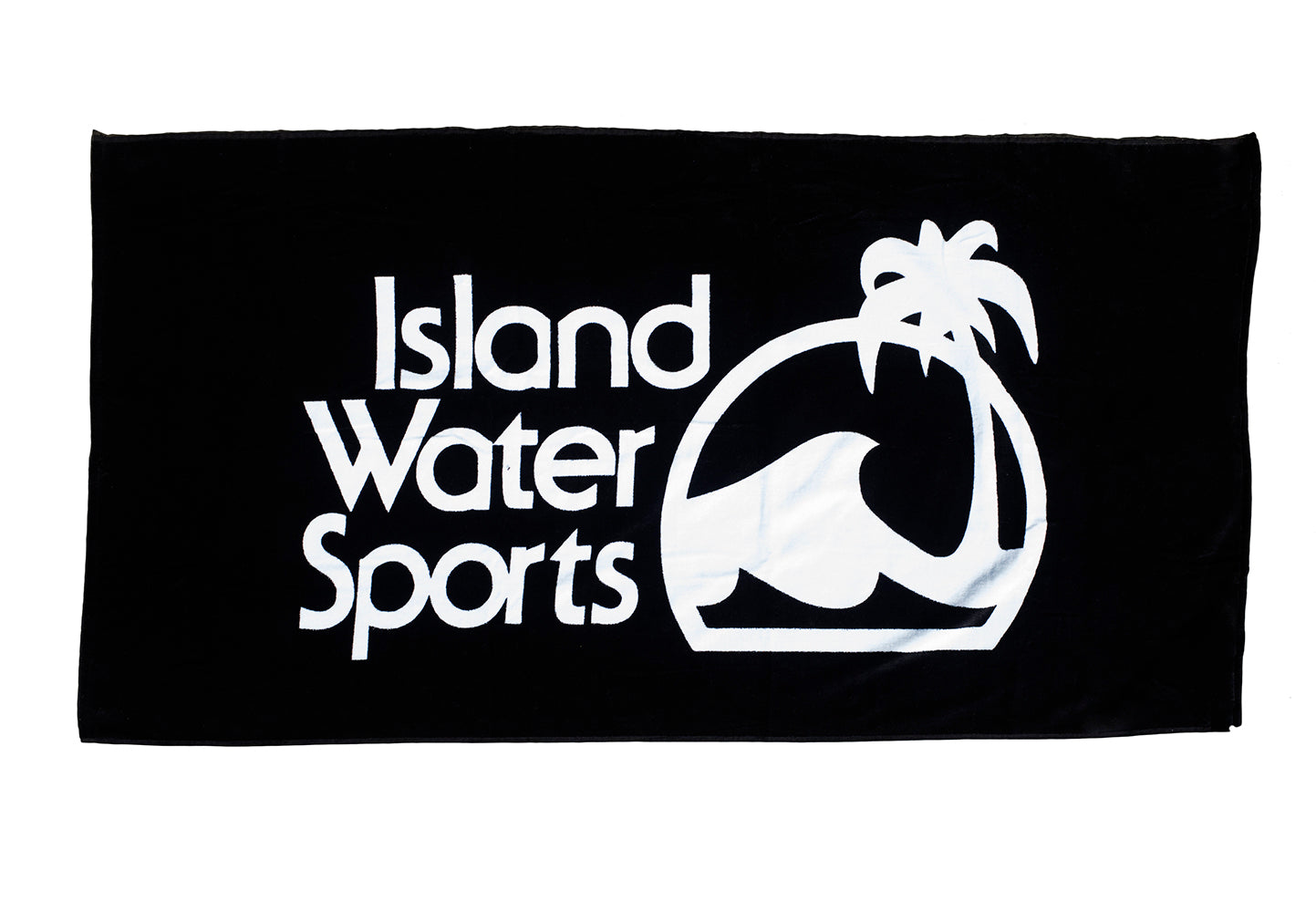 Island Water Sports Towel Black 34" X 64